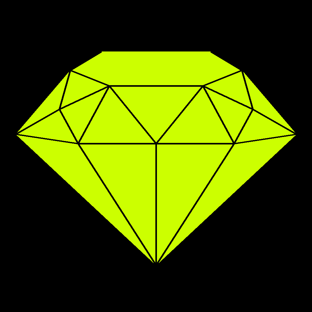 #CCFF00 Diamond